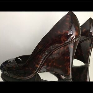 Elegant Brown Women's Wedge Shoes